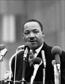 Dr. Martin Luther King - Hammerskjold Plaza, UN 1967
